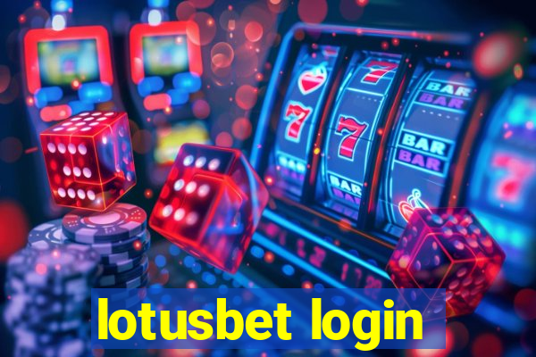 lotusbet login